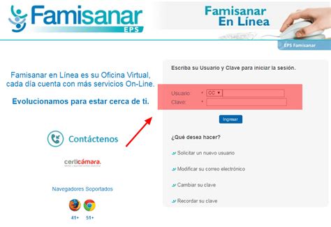 portal cafam citas|Agendamiento de Citas Médicas en Famisanar